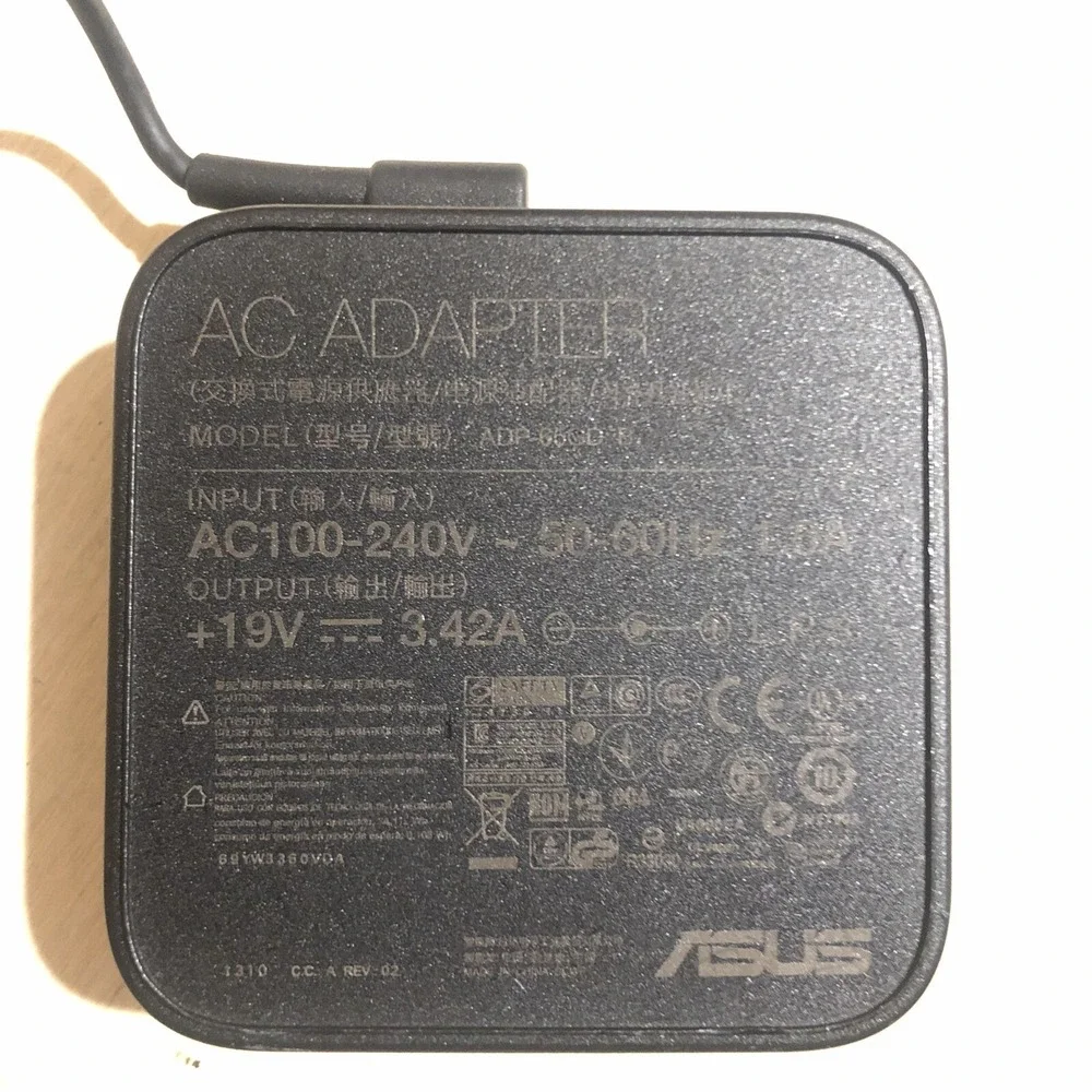 Asus X555L F551M X550C X551C ADP-65GD B Adapter Power Charger 65W ORIGINAL